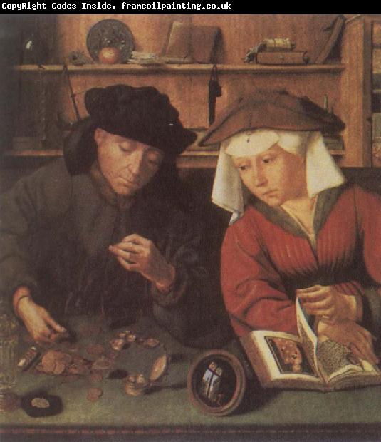 Quentin Massys The Moneylender and His Wife